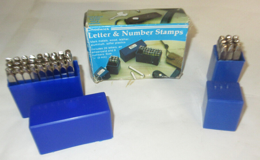 Chadwick 35 Letter & Number Set 3MM