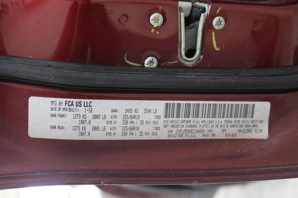 Camera/Projector Camera Front Behind Windshield Fits 19 CHEROKEE 3040249