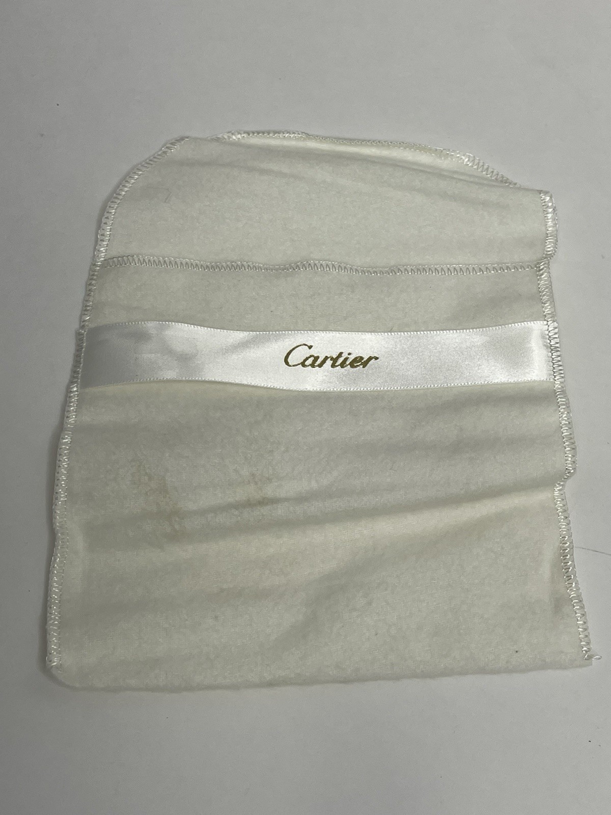 Cartier Vintage Sterling Silver Bud Vase Weighted 925 Storage Bag Original Box