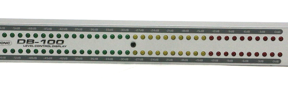 Omnitronic DB-100 Decibel Level Meter Display Meter /BB11704