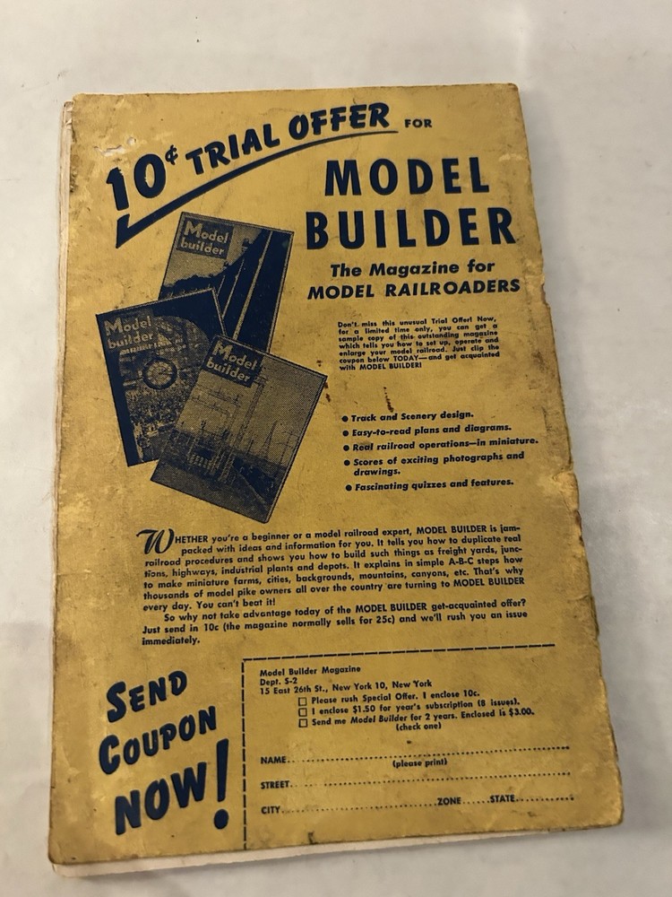 Instructions For Assembling and Operating Lionel Trains - 1948