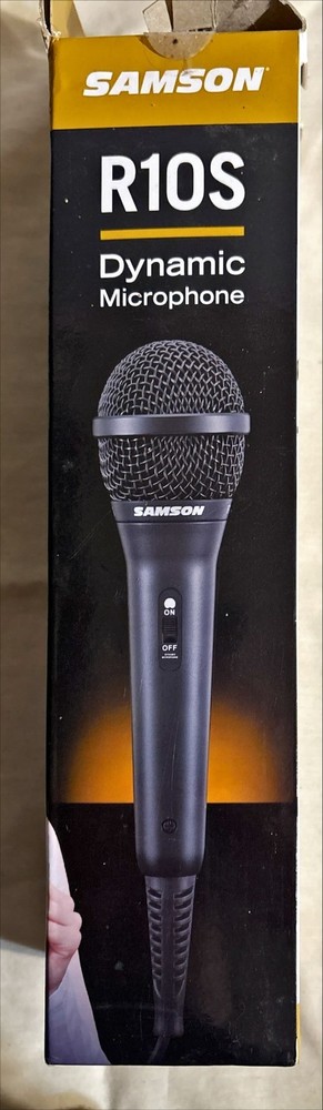 Karaoke Multimedia Microphone Samson Versatility R10S Dynamic Microphone - NEW!