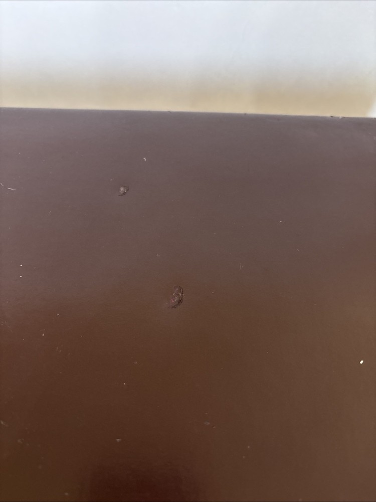 Vintage Burgundy Briefcase w/ Settable Combination Lock