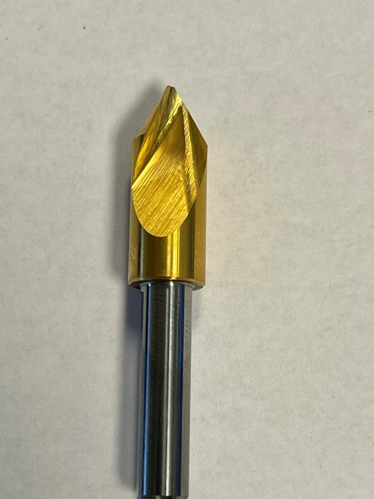 FTT High Performance 60° Carbide Countersink w/ TiN Coating
