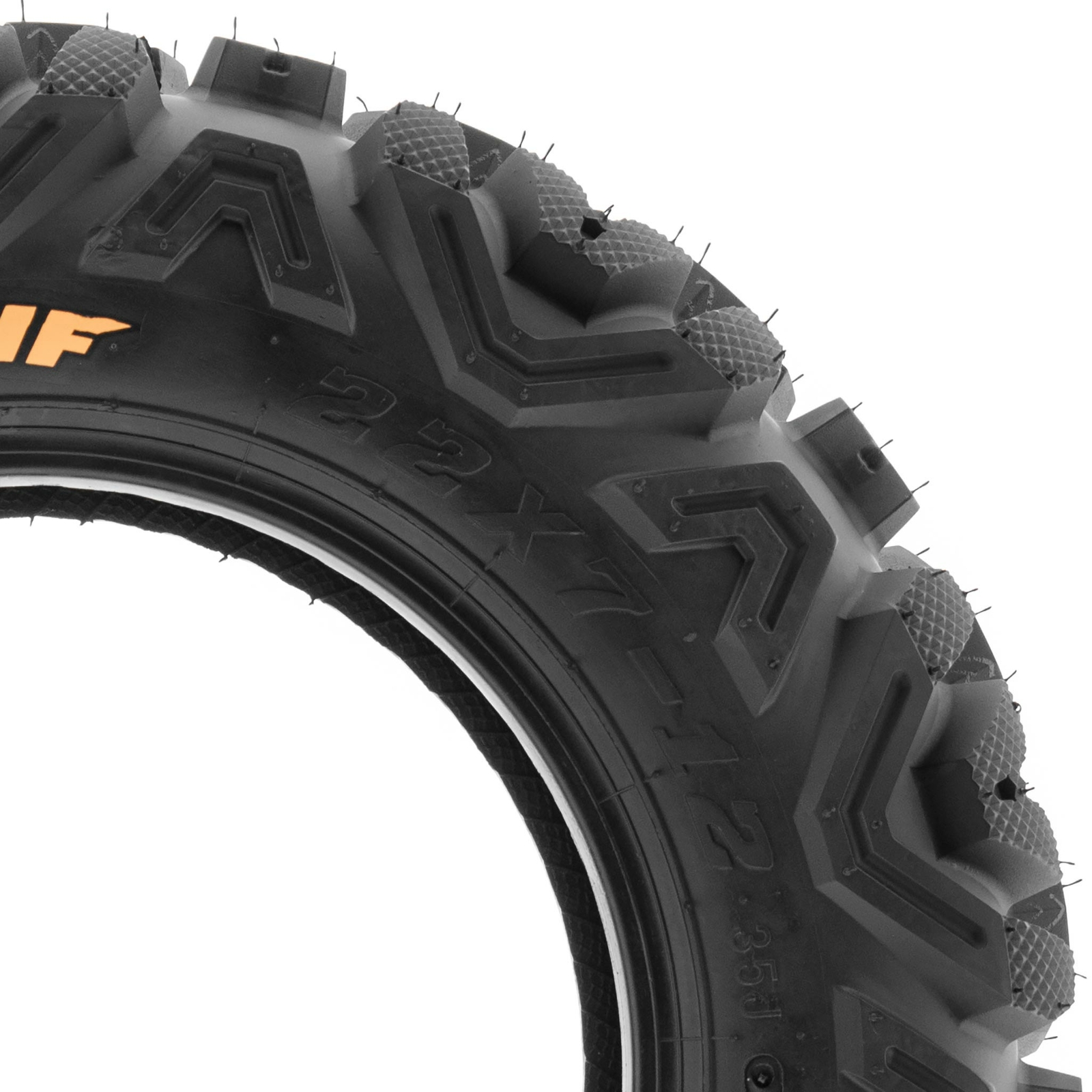 SunF 25x8-12 25x10-12 All Terrain Tires ATV UTV 6 PR POWER I A033 - Bundle set