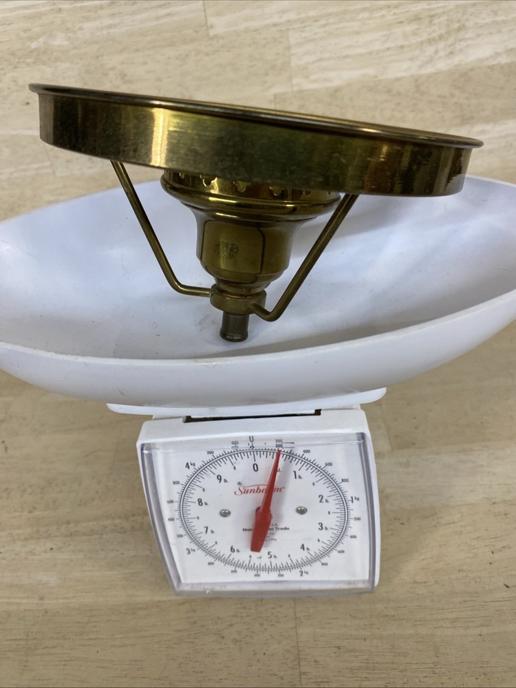 Vintage lampshade holder 6" socket part GWTW 3" HURRICANE Solid Brass