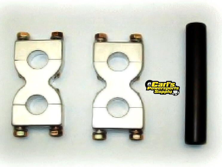 Snowmobile ABR Articulating bar riser system 3" height handlebar, OEM 40127011