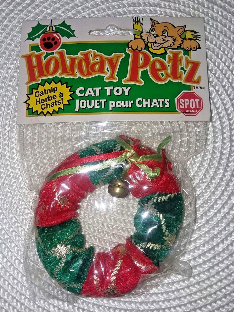 CHRISTMAS PET CAT TOYS, ASSORTED TYPES