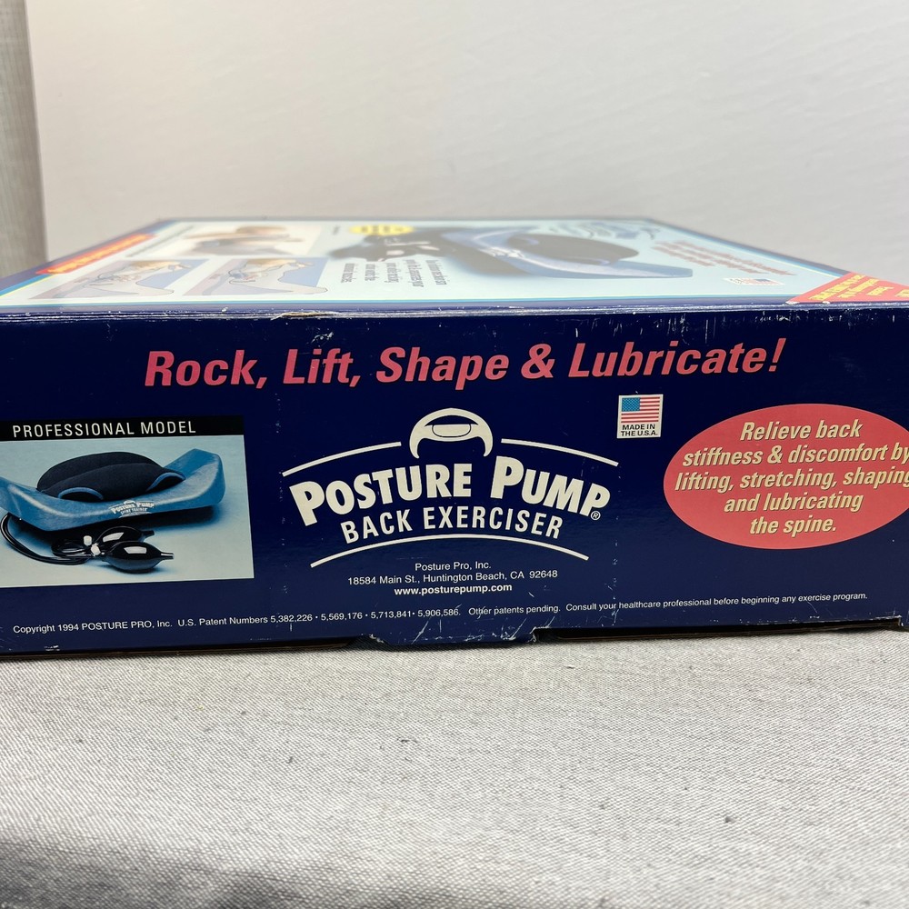 Posture Pump Professional Model Neck Exerciser Cervical Disc Hydrator