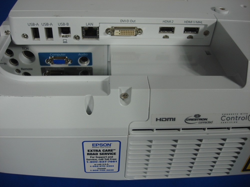 Epson Brightlink Pro 1470Ui Interactive Laser Projector 602 Hours Model H876A