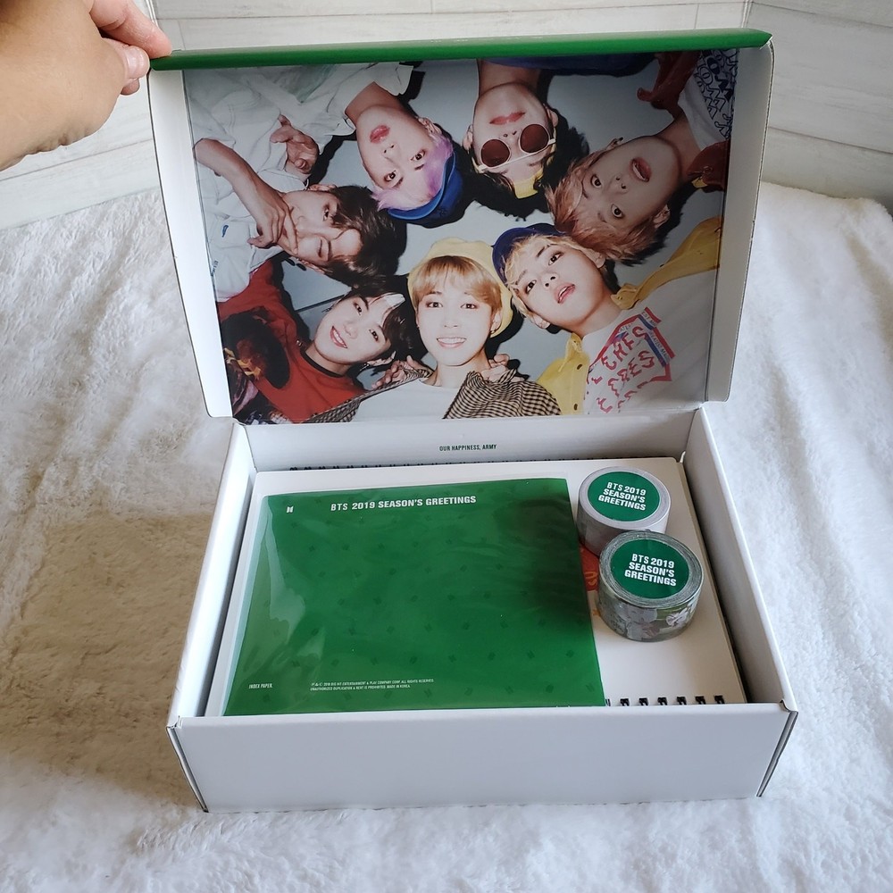 K-POP Group BTS Season's Greeting Package 2019 Read Description