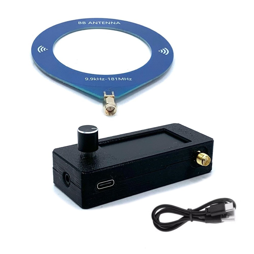 Pocket-size SI4732 Radio RF Receiver Loop Antenna Support LSB USB AM FM W/Cabble