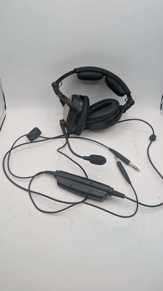 Lightspeed Sierra Dual Plug With Bluetooth Aviation Headset UNTESTED