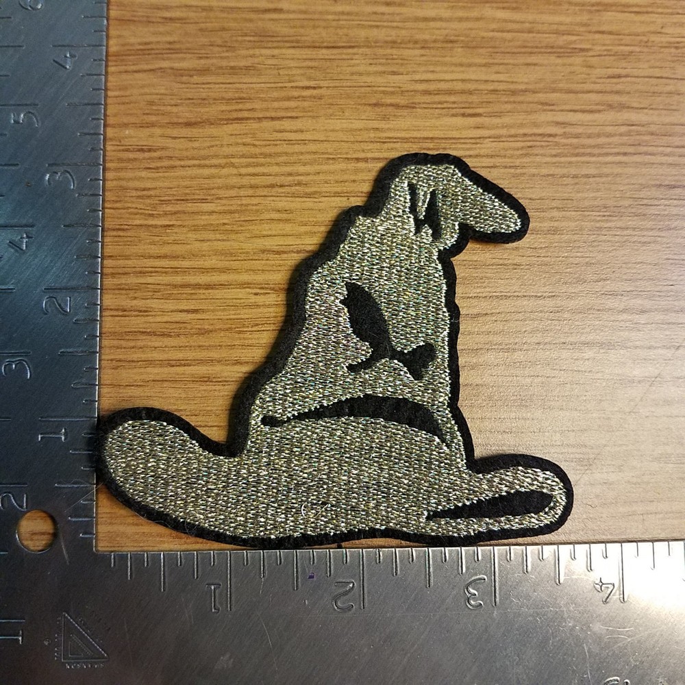 Harry Potter Hogwarts Sorting Hat Patch 3 1/4 inches tall