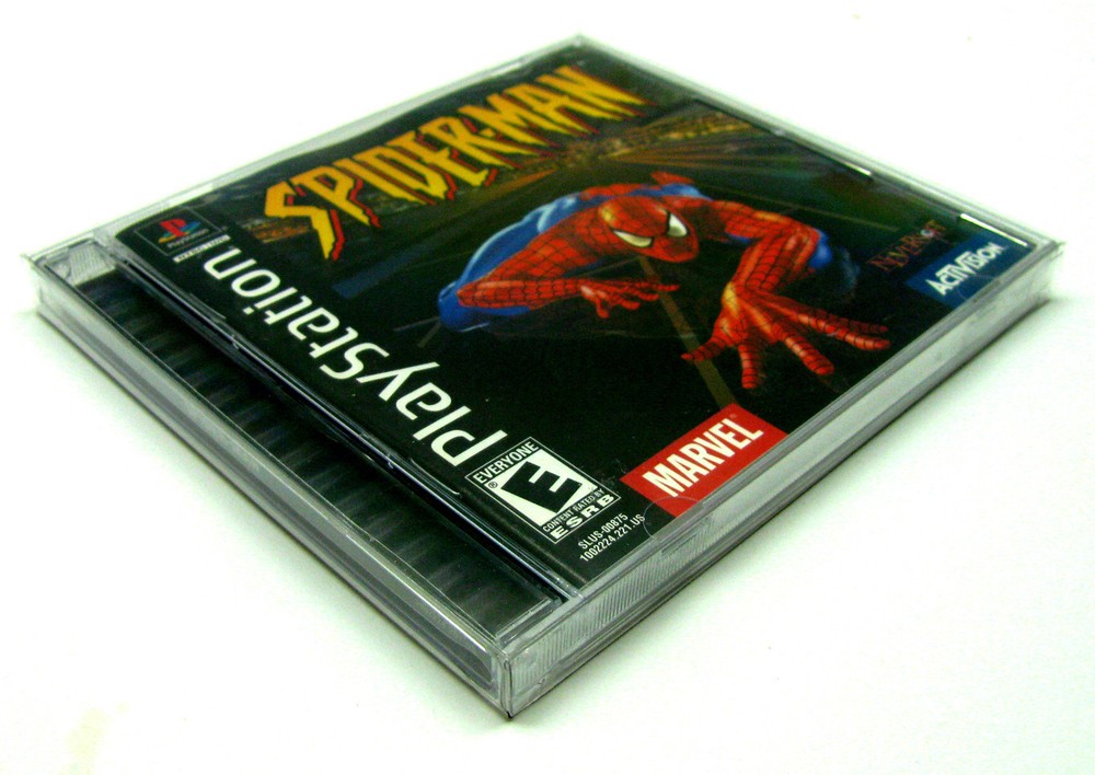 5x SONY PS1 PLAYSTATION ONE CIB CD - CLEAR PROTECTIVE BOX PROTECTOR SLEEVE CASE