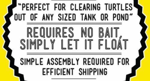 Floating Turtle Traps, No Bait Required, Great for Snapping Turtles, Humane