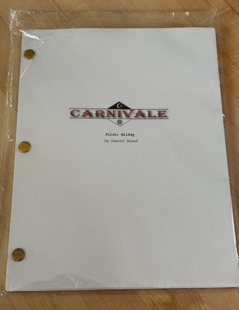 "Carnivale" Script - Pilot: "Milfay" by Daniel Knauf - NIP