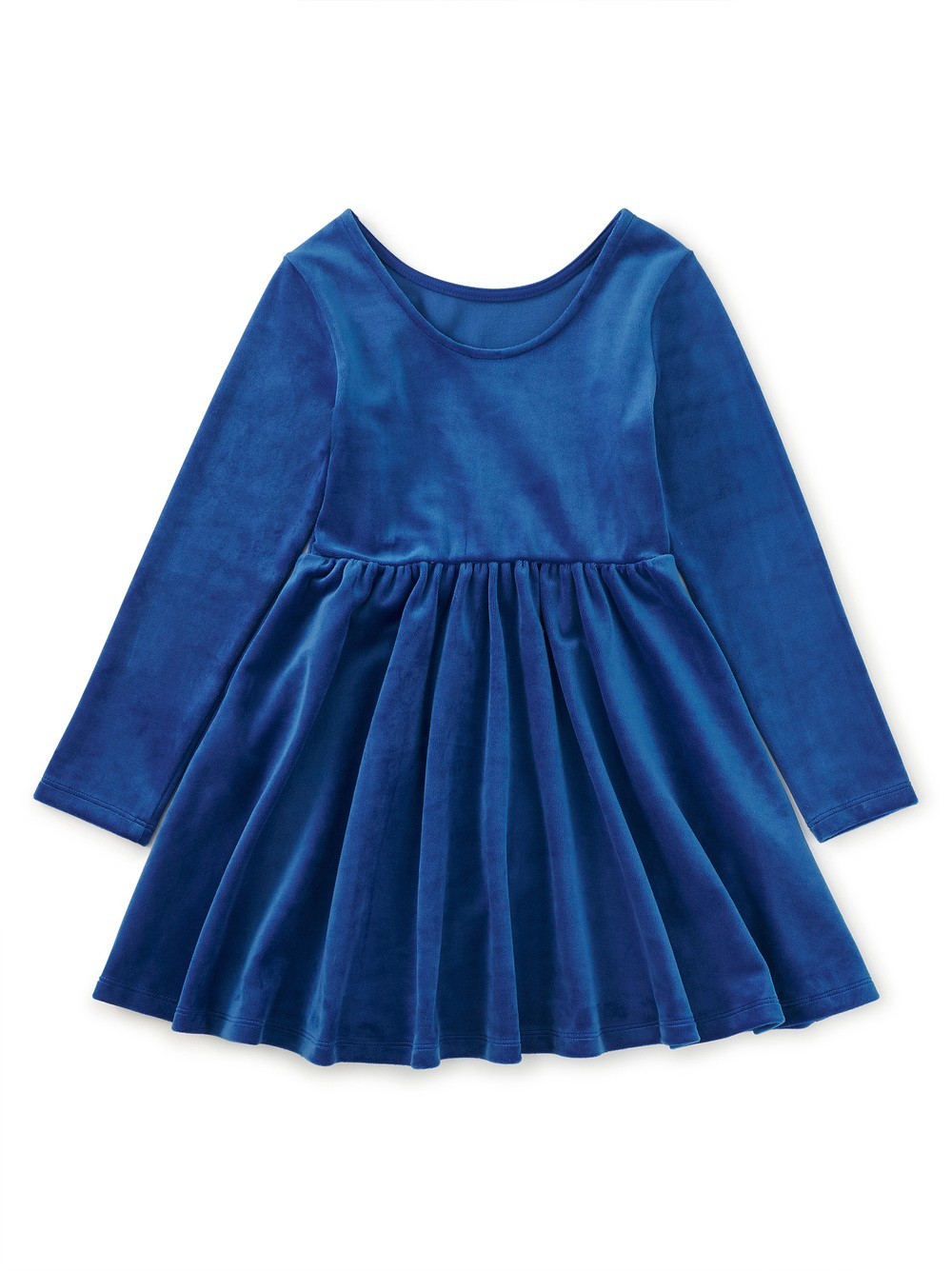NWT TEA COLLECTION Velour Ballet Dress Blue Twirl sizes 3T 4 8 10 12
