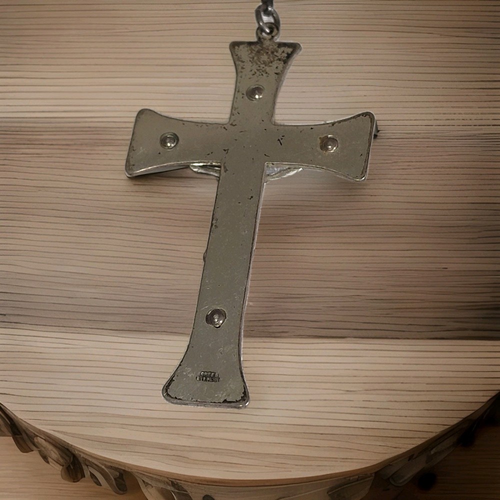 Vintage Creed Sterling Silver Rosary D2