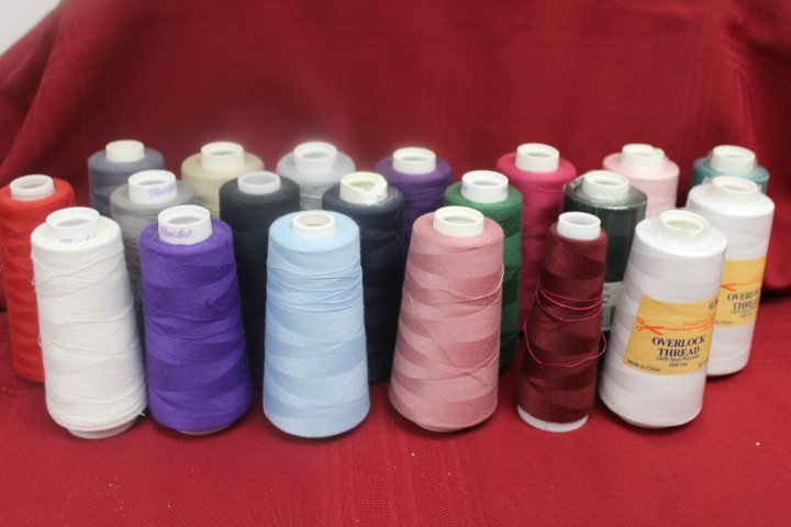 Serger Thread - 20 Spools (Overlock & Maxi Lock Brands)