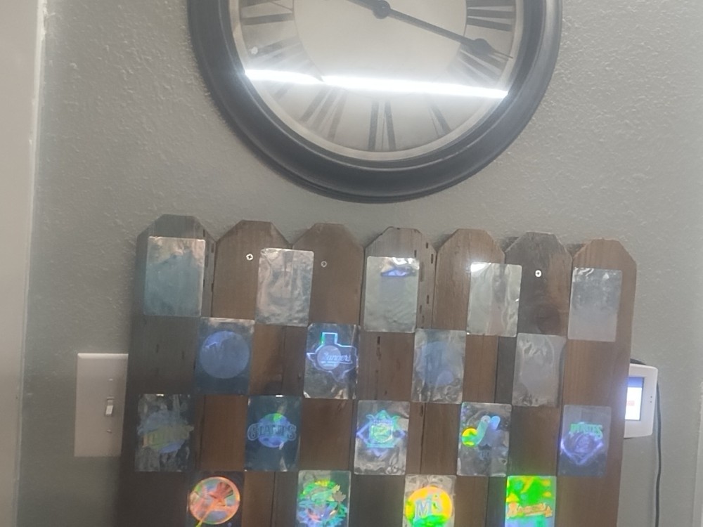 Baseball Wood Art