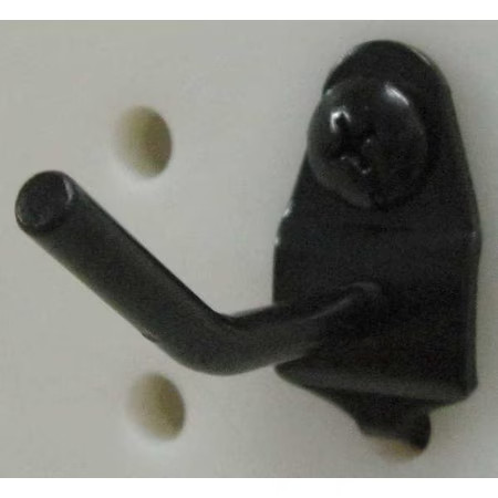 Single Rod Pegboard Hook, 2-1/2 In, Pk10,  5Tpg0