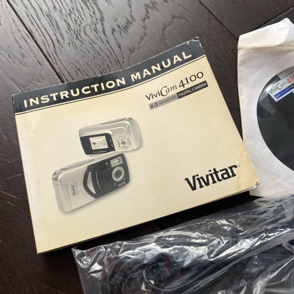 DIGITAL CAMERA VIVITAR VIVICAM 4100 4.0MP COMPACT DIGITAL Camera