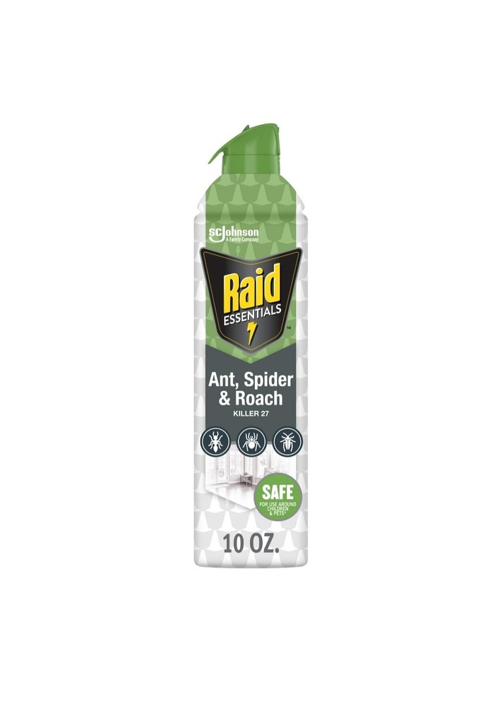 Raid Essentials Ant, Spider & Roach Killer 10 oz.