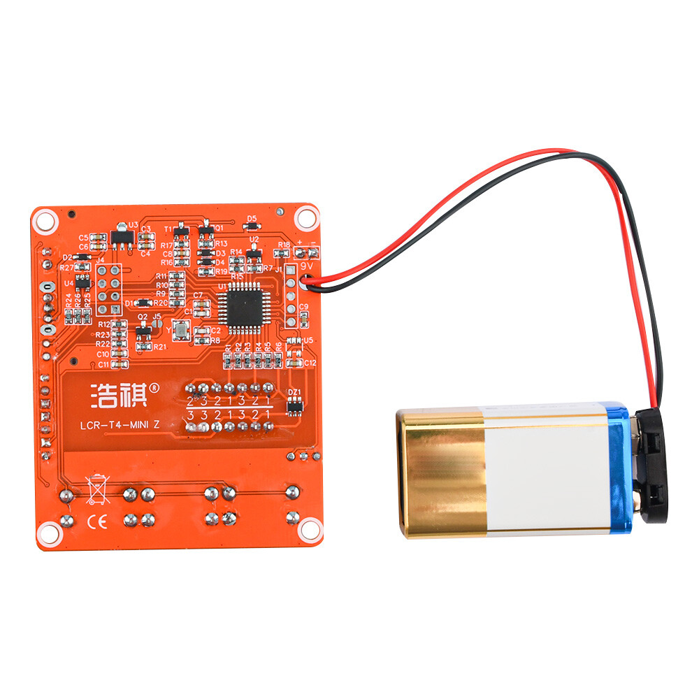 LCR-T4-MINI-Z Transistor Tester 1.7" 12864 LCD Capacitance Servo Frequency test