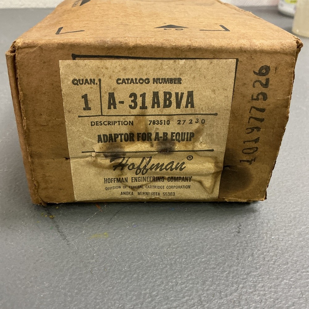 Hoffman A31ABVA Operator Adapter - ECS