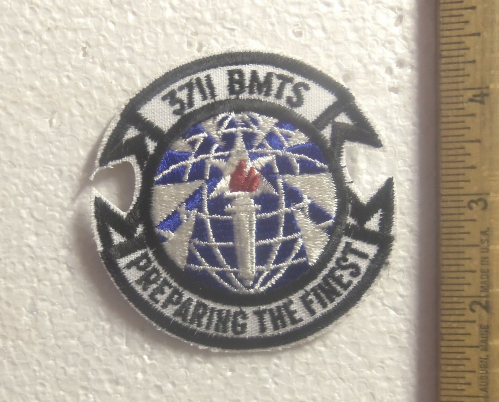 US Air Force – 3711 BMTS – Preparing the Finest Embroidered Patch