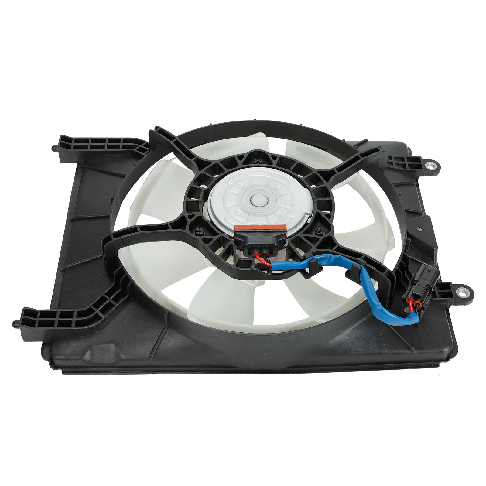 2PCS AC Condenser Radiator Cooling Fan For 2012-2015 Honda Civic 2013-2017 Acura