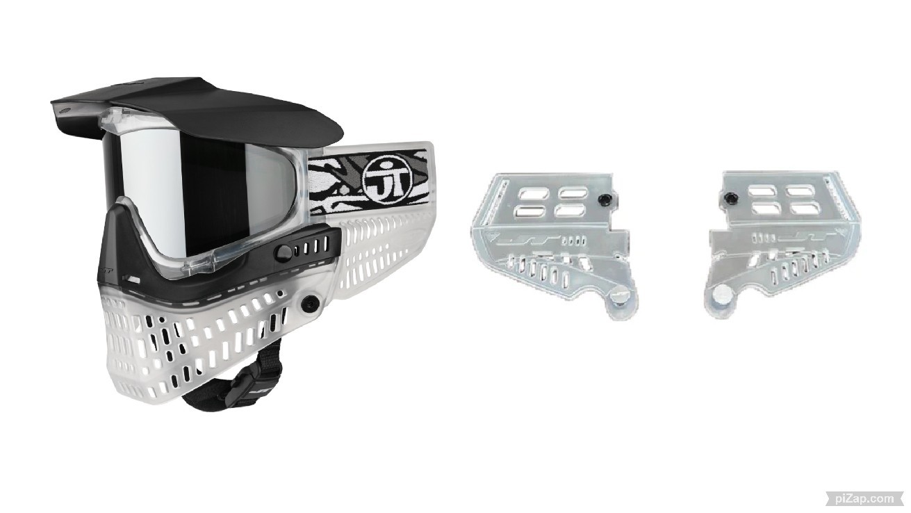 NEW JT Proflex Goggles Mask Clear ICE Series Mask W/ Clear DV8 x Jt Ears