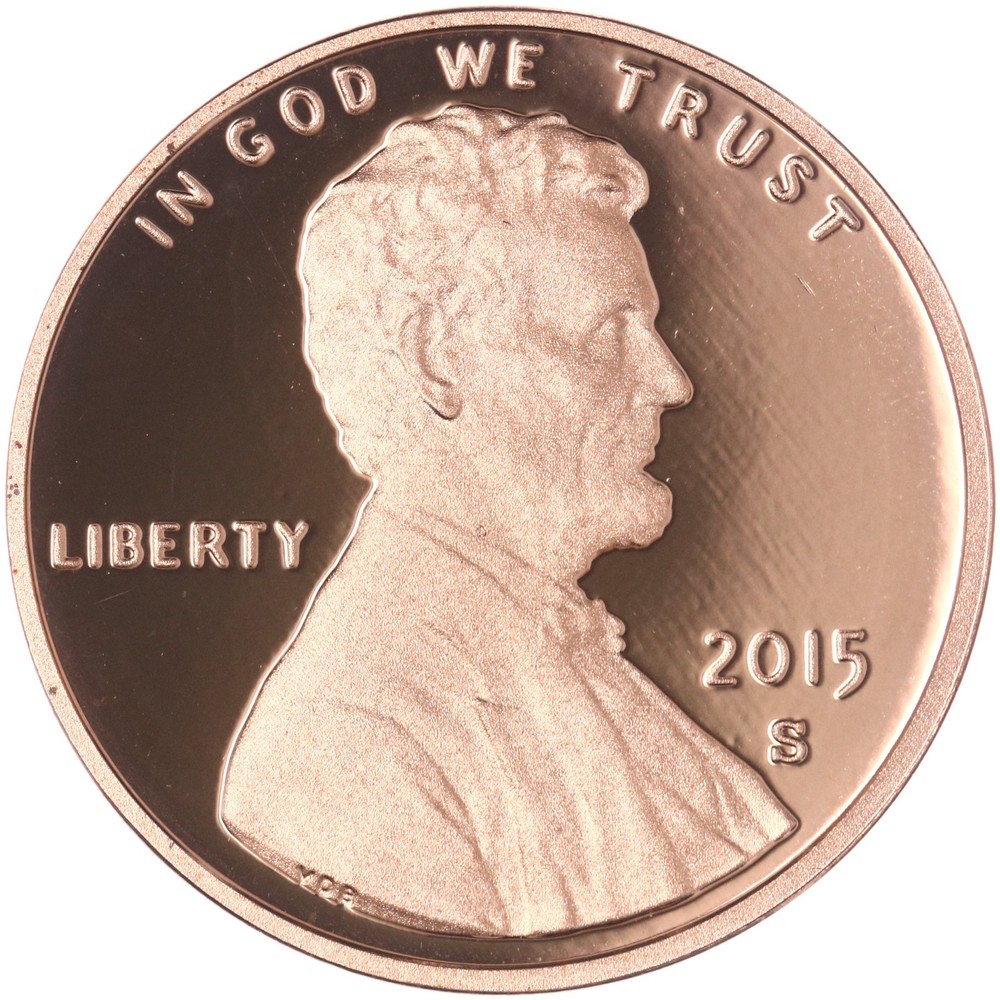 2015 S Lincoln Shield Cent Gem DCam Proof