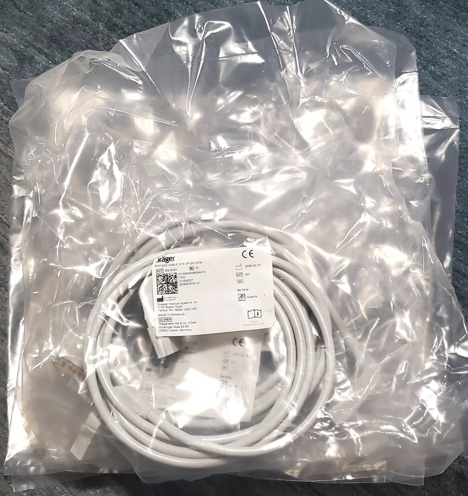 Drager SHP ACC cable. Ref MS1878-07