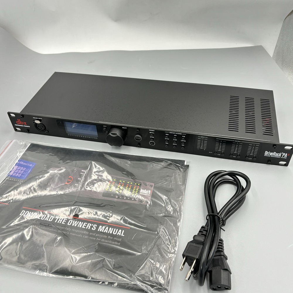DriveRack PA2 Complete Loudspeaker Management System PA2