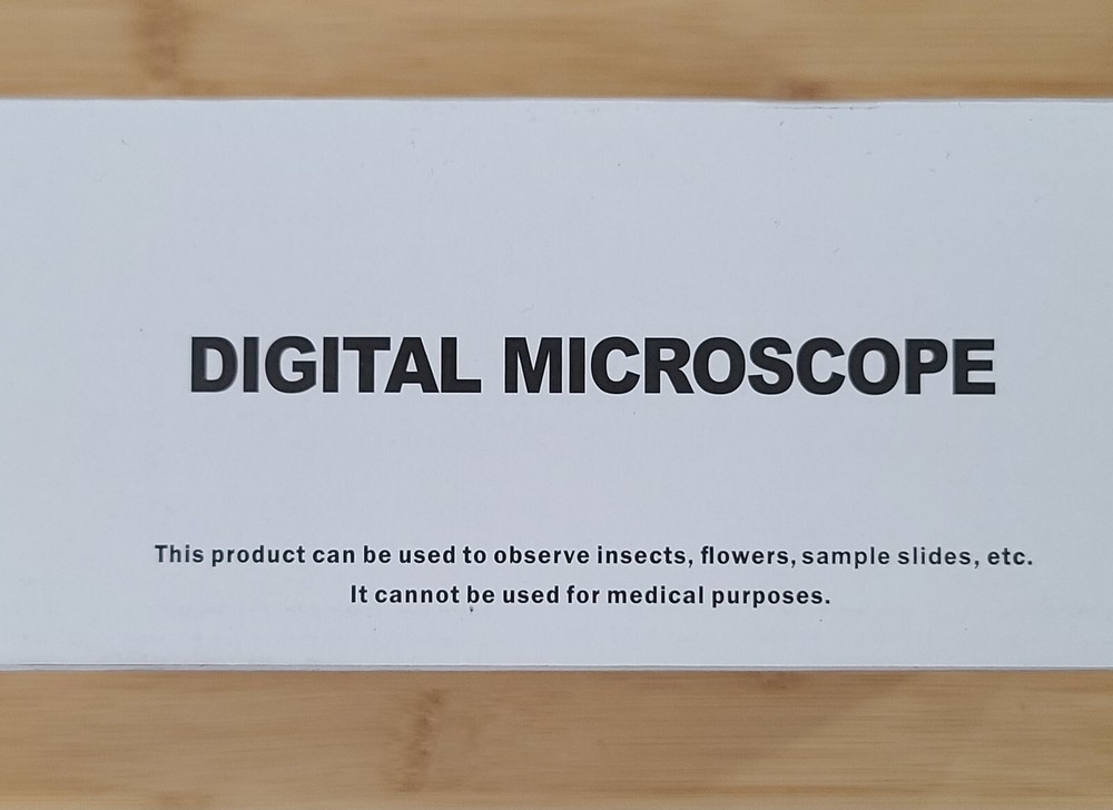 Linkmicro Portable Handheld Digital Microscope w/ 2 inch Screen, 32G SD Card