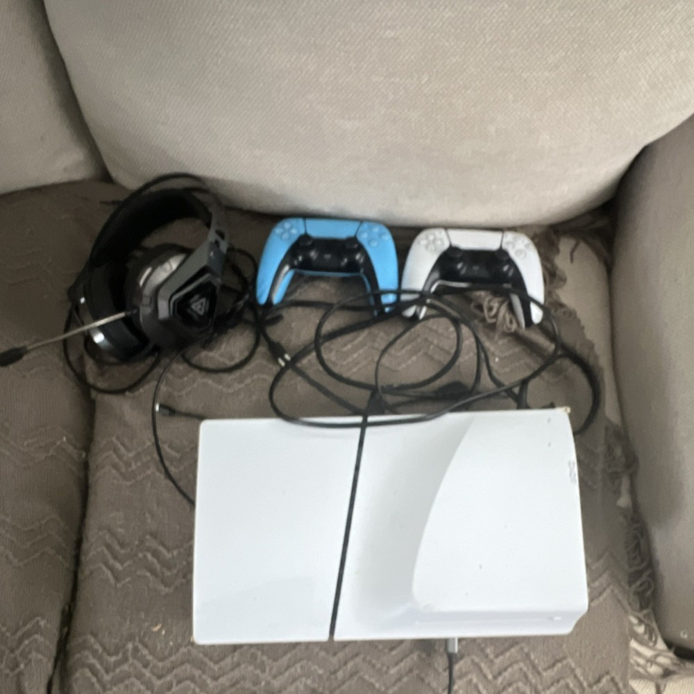 PlayStation 5 Console Bundle with Headset and Two Controllers