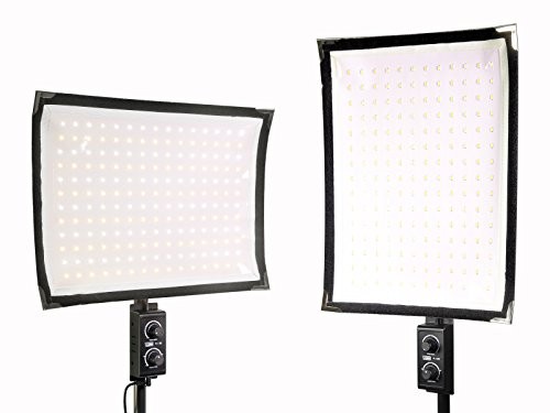 FL-180 Flexible Vari-Color LED Light Panel Kit with Stand