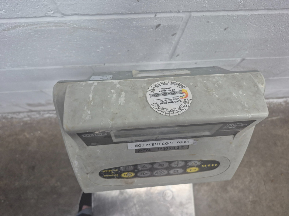 Uline Deluxe Platform Scale