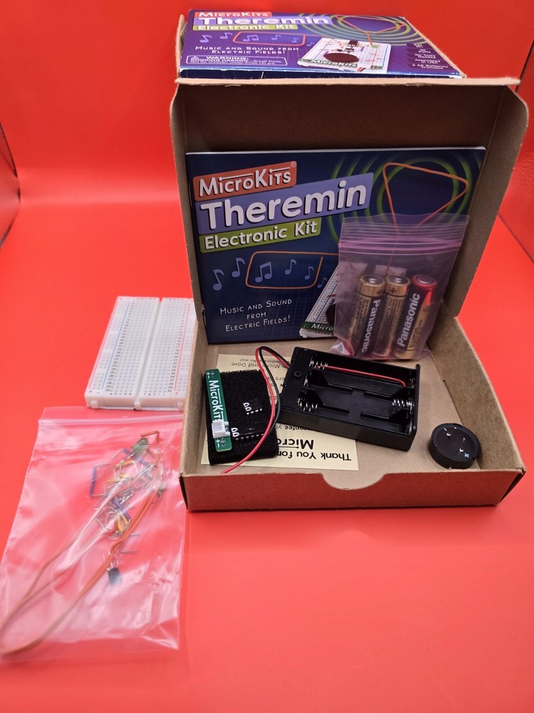 MicroKits Theremin Electronics Kit | Educational Electronic Music STEAM/STEM Kit