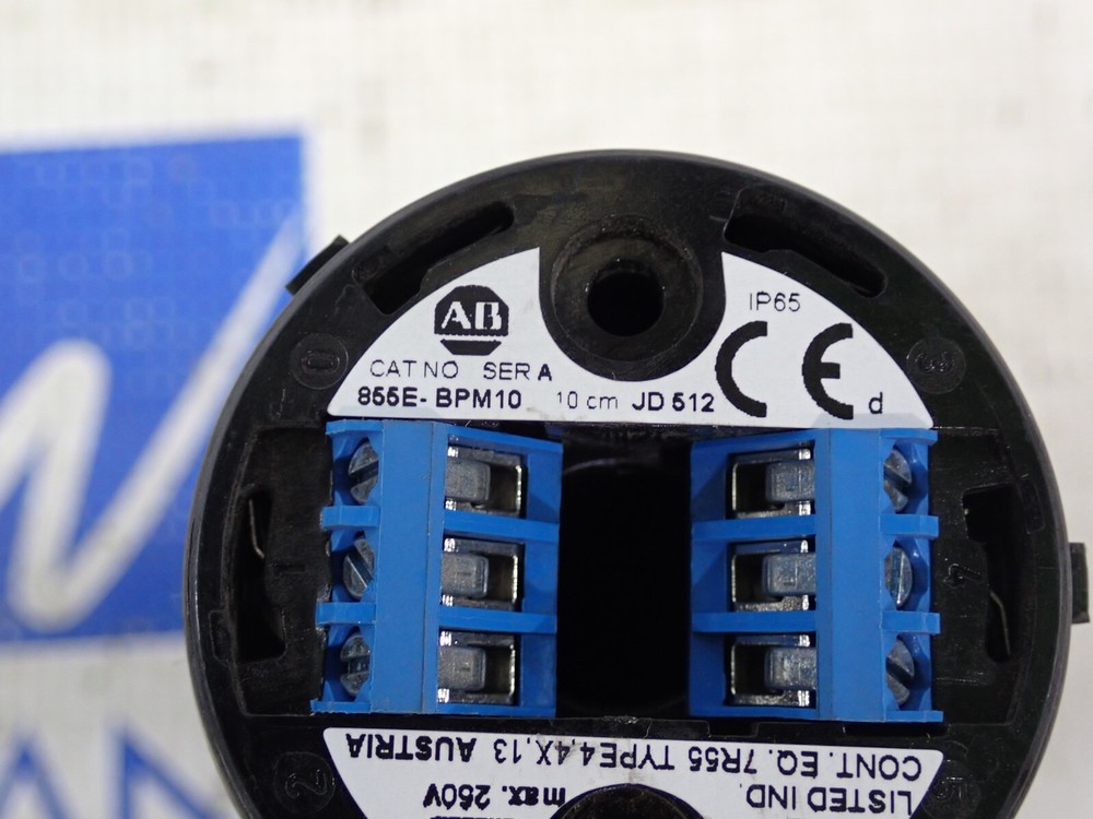 Allen Bradley 866E-BPM10 SerA Stack Light Base Pole 10cm