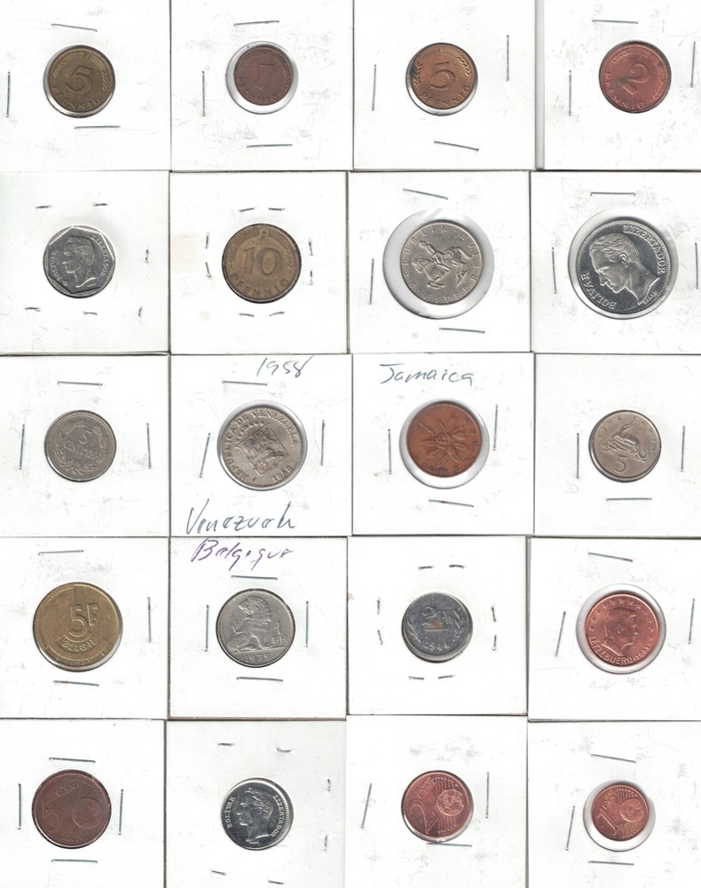 WORLD COIN LOT.