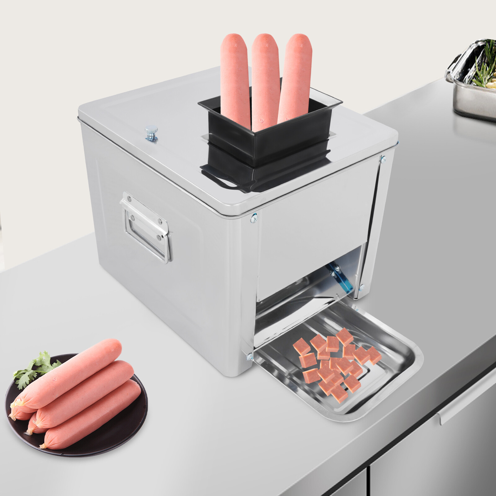 Electric Meat Cutter Cutting Machine (Meat Cutter Specification: 7mm / 0.276in)