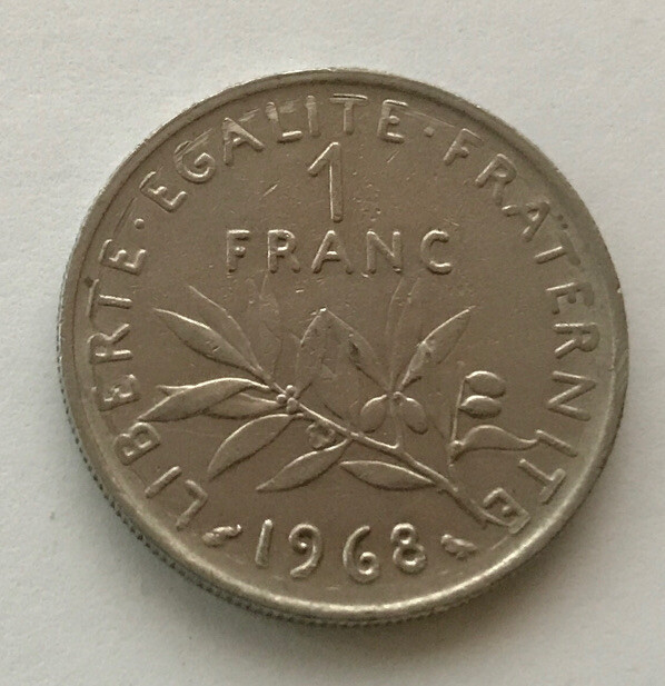 France 1 Franc 1968