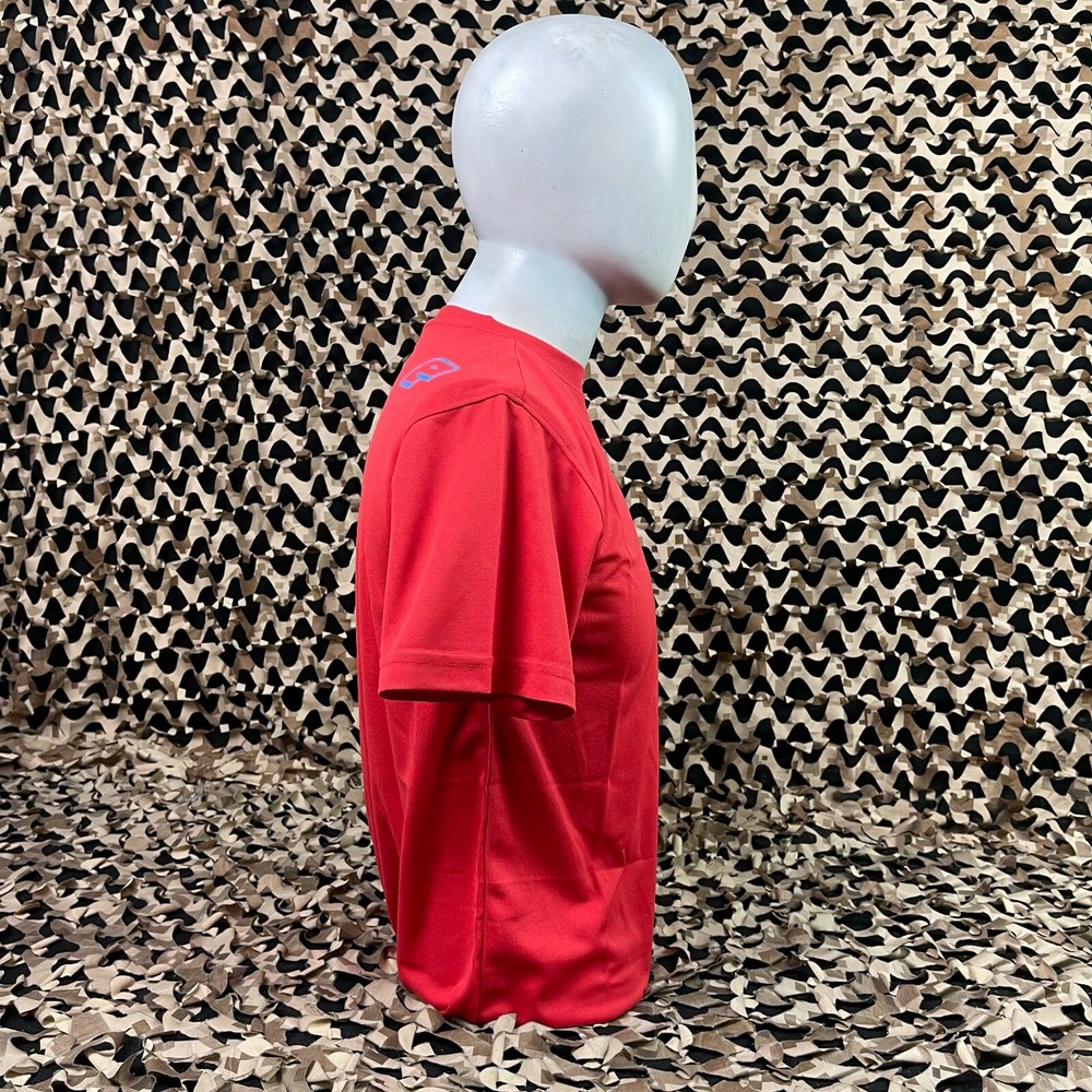 NEW Planet Eclipse Retro Pro-Formance T-Shirt - Red - Medium