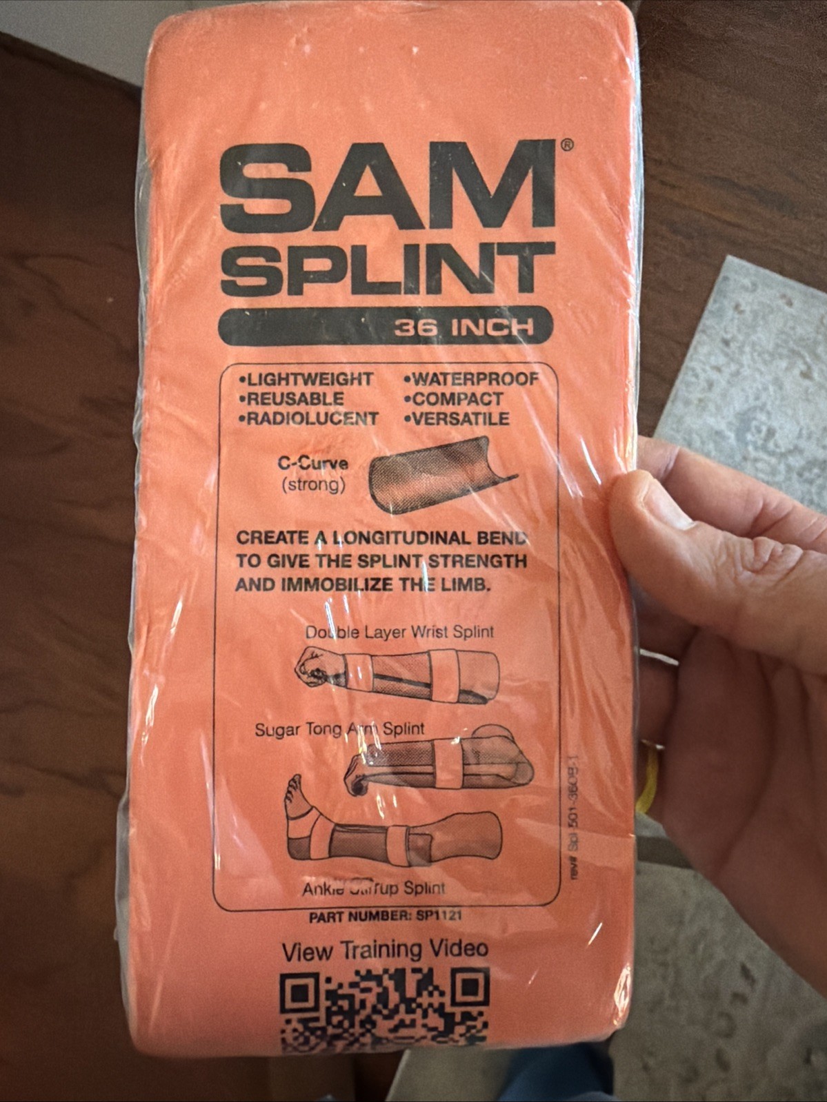 Sawyer Products First Aid SAM Medical Splint, 36-Inch/X-Large
