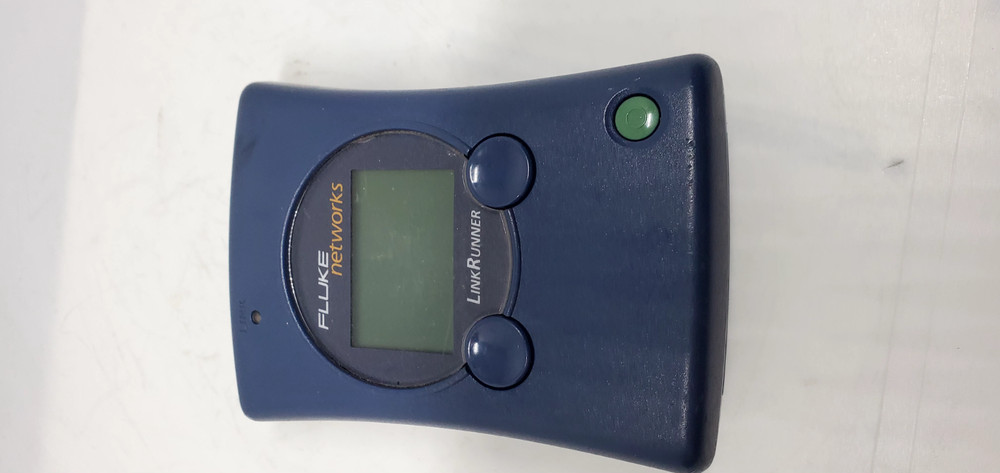 FLUKE NETWORKS LINK RUNNER NETWORK TESTER IP PING