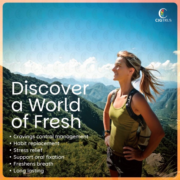 Cigtrus Smokeless Air Puffer - Citrus Grapefruit- 1 Piece