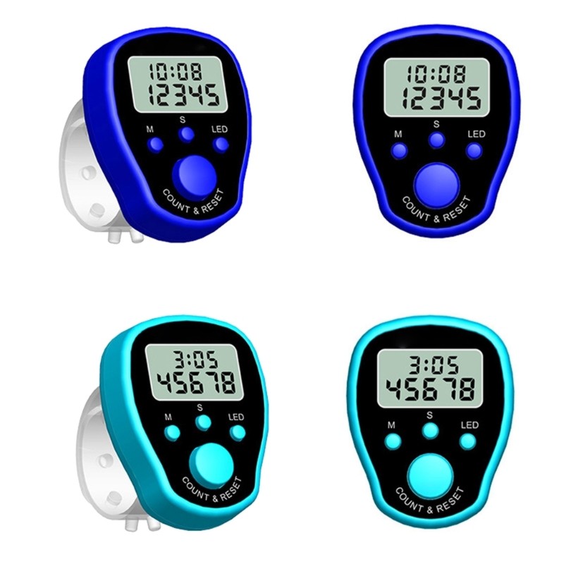 1 Pc Multifunctional Watch Function LED Recitation Counter